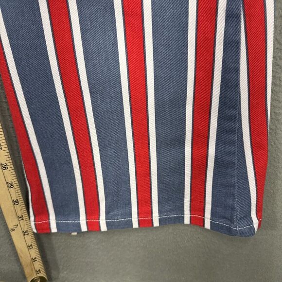 Wrangler Striped Red and Blue Women's  Wrangler Jeans - Picture 5 of 12